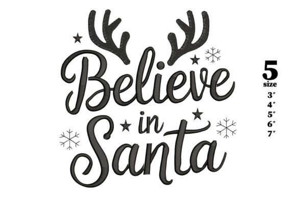 Believe in Santa Embroidery Review