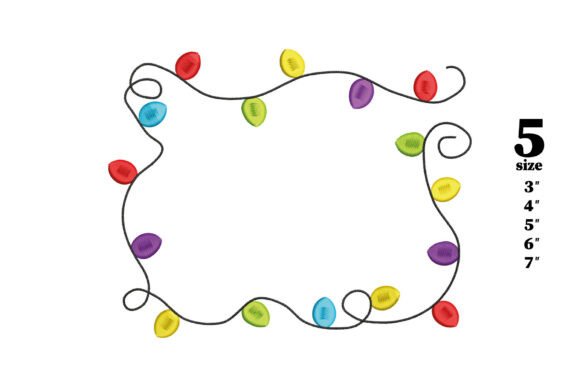Christmas Light Embroidery Review