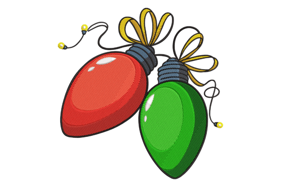 Christmas Lights Embroidery Design Review