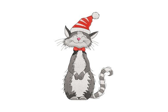 Crazy Cat Christmas Embroidery Review
