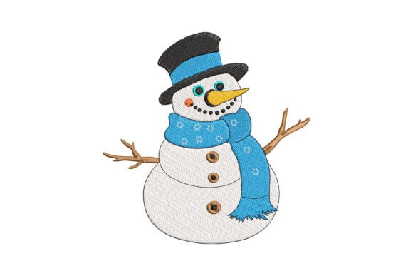 Cute Snowman Embroidery Review