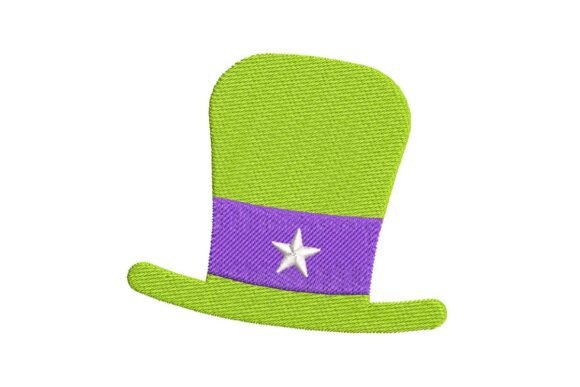 Festive Green Top Hat Embroidery Design Review