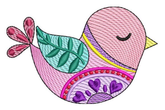 Folk Art Bird – Country Style Embroidery Review