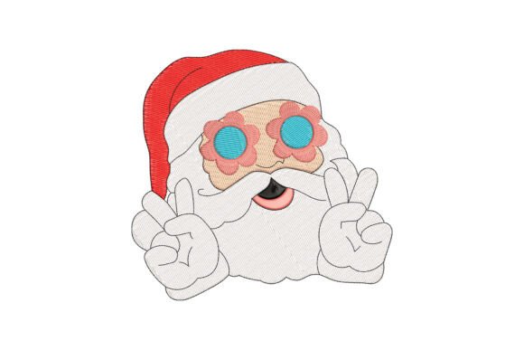Funny Santa Claus Christmas Embroidery Review
