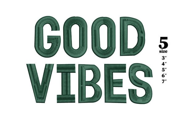 Good Vibes Embroidery Review