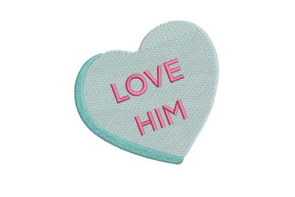Love Him Heart Embroidery Review