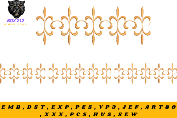 Motif Embroidery Borders Review