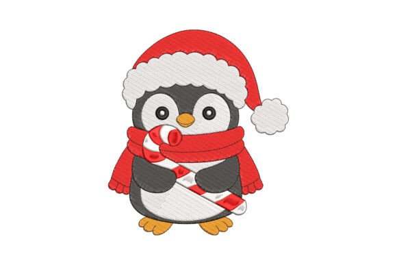 Penguin Christmas Embroidery Design Review