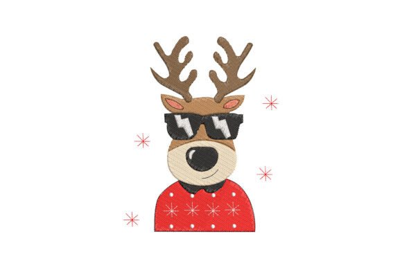 Reindeer Christmas Embroidery Design Review