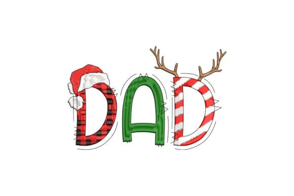 Santa Dad Christmas Embroidery Review