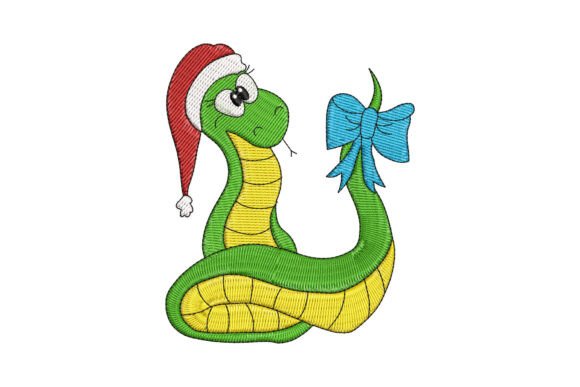 Snake Christmas Embroidery Review