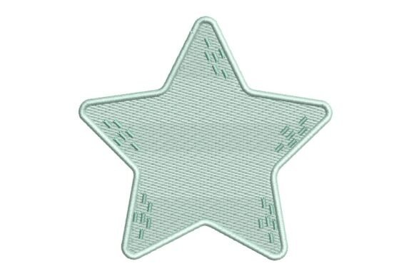 Soft Pastel Star Embroidery Design Review